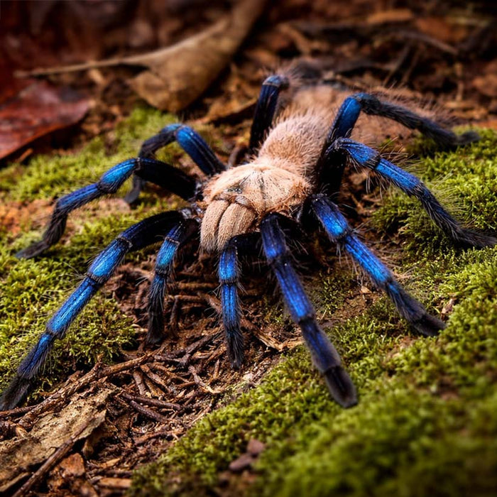 Borean Neon-Blue Leg
(Birupes simoroxigorum)